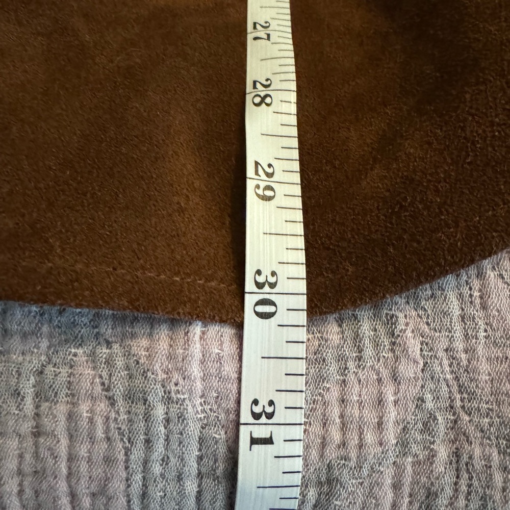 J. Crew Italian Suede Flannel-Lined Work shirt (M) - Picture 7 of 7